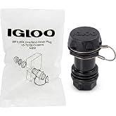 Igloo Drain Plug with Stainless Steel Tether for BMX, Overland, and IMX 25-72 Qt Coolers