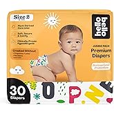 Hello Bello Premium Baby Diapers Size 2, 30 Count of Disposable, Extra-Absorbent, Hypoallergenic Baby Diapers with Snug and Comfort Fit, Alphabet Soup