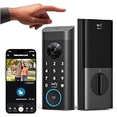 eufy Security Video Smart Lock E331, Fingerprint Keyless Entry Door Lock | Smart Deadbolt with Doorbell Camera and Built-in Wi-Fi, Auto Lock for Front Door, 8GB Built-in Storage, Easy Installation