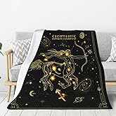 Sagittarius Zodiac Moon Constellation Throw Blanket, 60
