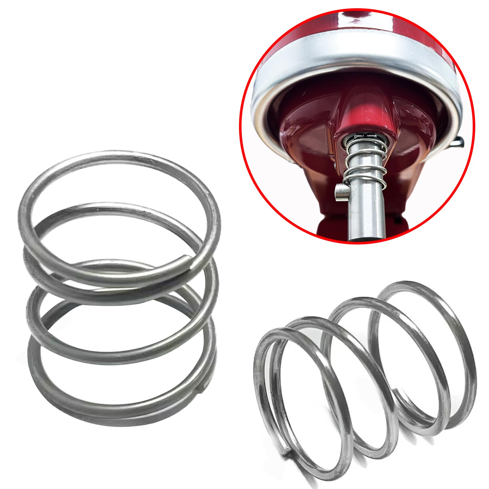 Quick Install Stainless Steel Spring For KitchenAid Tilt Head Mixers, Pkitchenaid mixer attachments Spring Protect and Improve the Longevity and Function Of Kitchen Aid Mixer