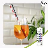 The Cheeky Panda Bamboo Paper Straws Multicoloured Pack of 2 view 5
