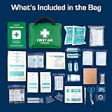 Active Era 220 Piece Premium First Aid Kit Bag with Ice Packs & Emergency view 3