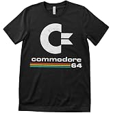 Commodore 64 Officially Licensed Washed Logo Mens T-Shirt