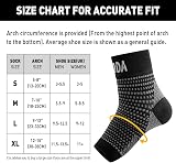 AVIDDA 2 Pairs Ankle Support Brace Compression Sleeve Black S view 2