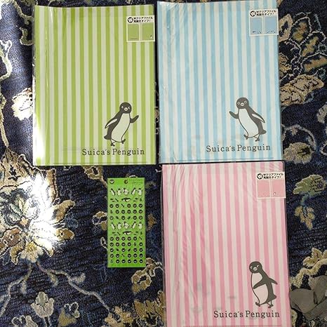 Amazon Suicaペンギンのクリアファイルとシールのセット アイドル 芸能人グッズ 通販