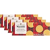 Walker's Shortbread Rounds, Pure Butter Shortbread Cookies, 5.3 Oz Box (Pack of 4)