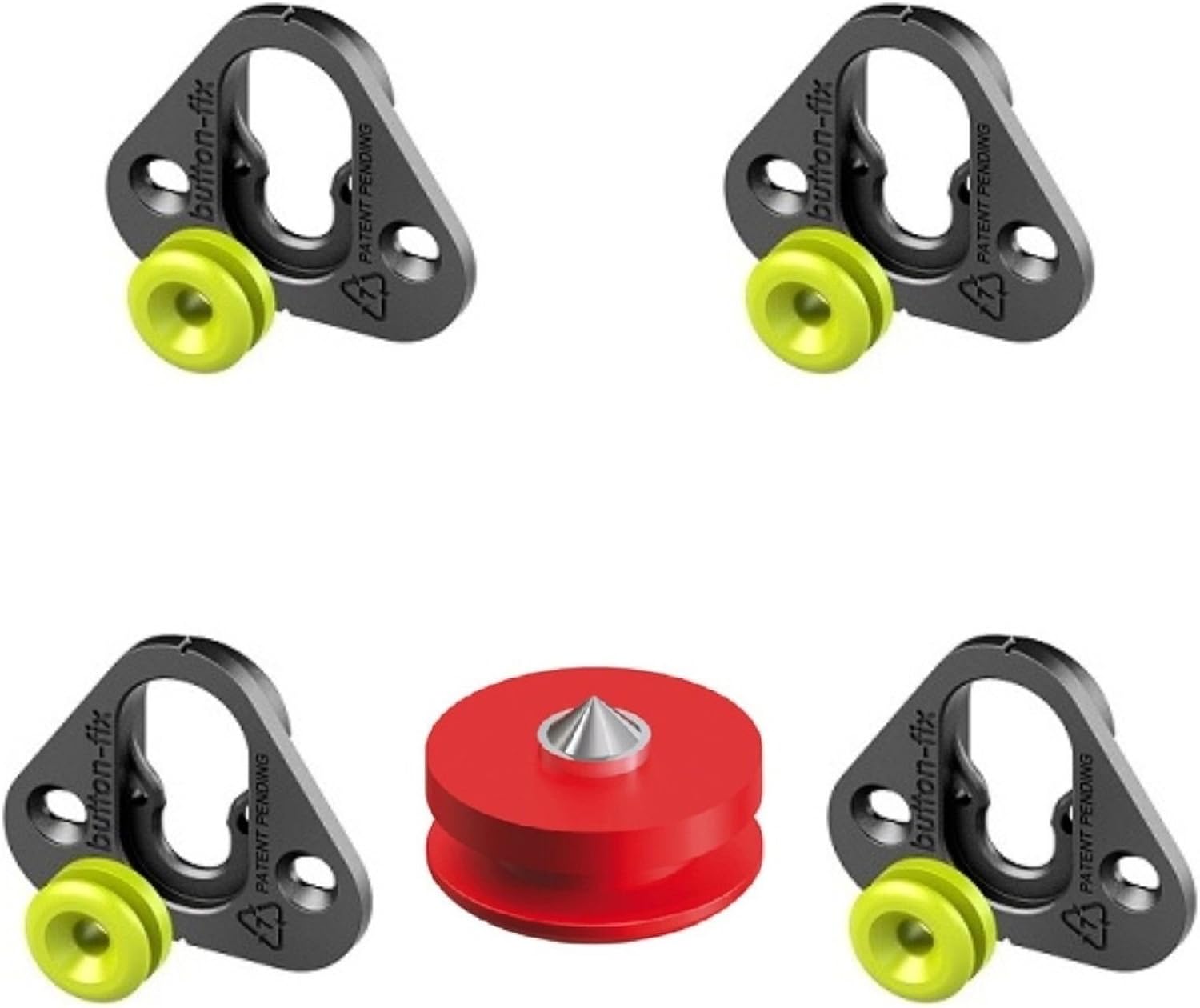 Button Fix Type 1 Bracket Marker Guide Kit Connecting Parallel Panels x4
