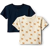 Amazon Essentials x Sofia Grainge Toddler and Baby Boys' Short Sleeve T-Shirts