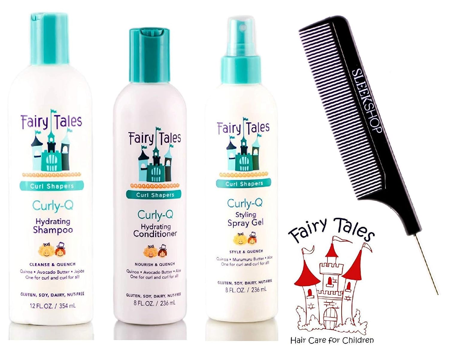 Amazon Com Fairy Tales Curly Q Hydrating Shampoo Conditioner