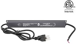 60W LED Dimmable Driver, 2 Pack 110v AC to 12v DC