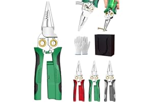 Voltmaster Tool, Voltmaster 8-in-1 Tool, 8 in 1 Wire Stripper with Voltage Tester, Multi-Function Electric Wire Stripping Too