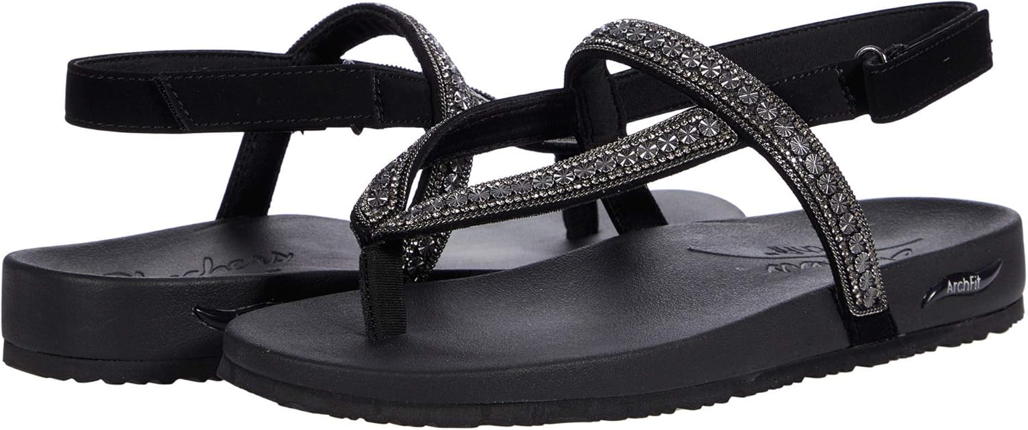 Skechers Women's Arch Fit Meditation Sandal Amazon.co.uk Shoes & Bags
