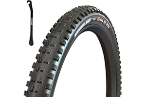 Maxxis Minion DHF or DHR II 24" 26" 27.5" & 29" Mountain Bike Tire Bundle with Cycle Crew Tire Lever