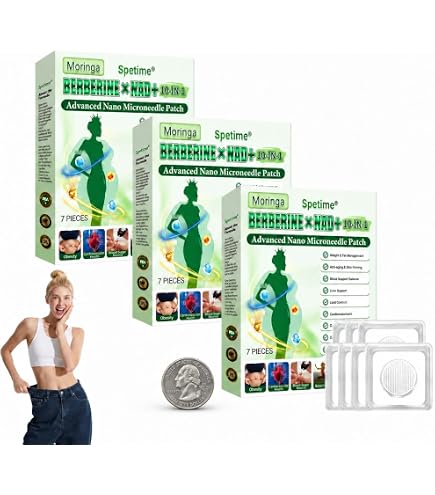 Amazon.com : HOKITANS Moringa Berberine Patches, Moringa 10-IN-1