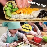 Krista's Kitchen Sushi Making Kit 11 Pcs Bamboo Rolling Mats 2 Mats view 4