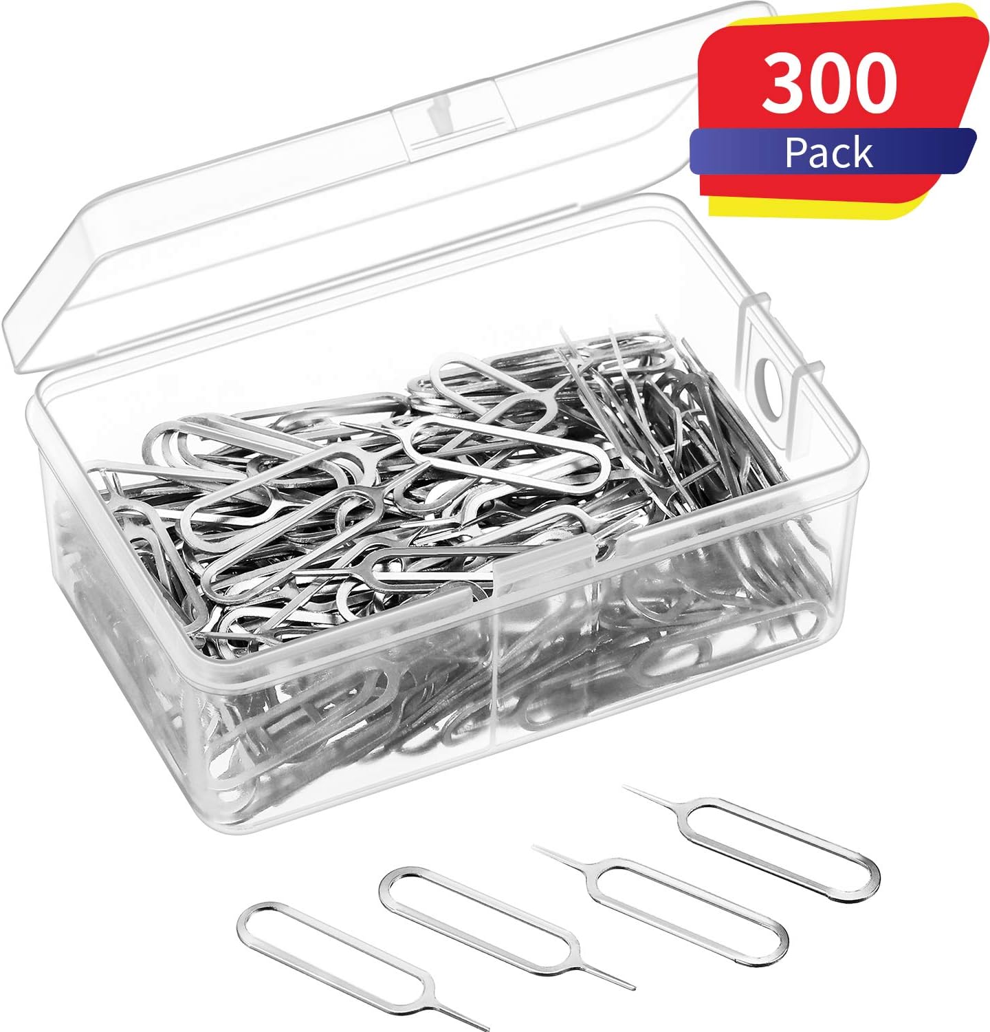 Amazon Com 200 Pack Sim Card Tray Eject Pin Ejector Removal Tool