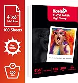 Koala Inkjet Photo Paper 6x4 10x15cm Glossy 100 Sheets 200 GSM view 2