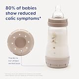MAM Easy Start Anti-Colic Bottle Starter Set with Soother Blue 4x Bottles view 3