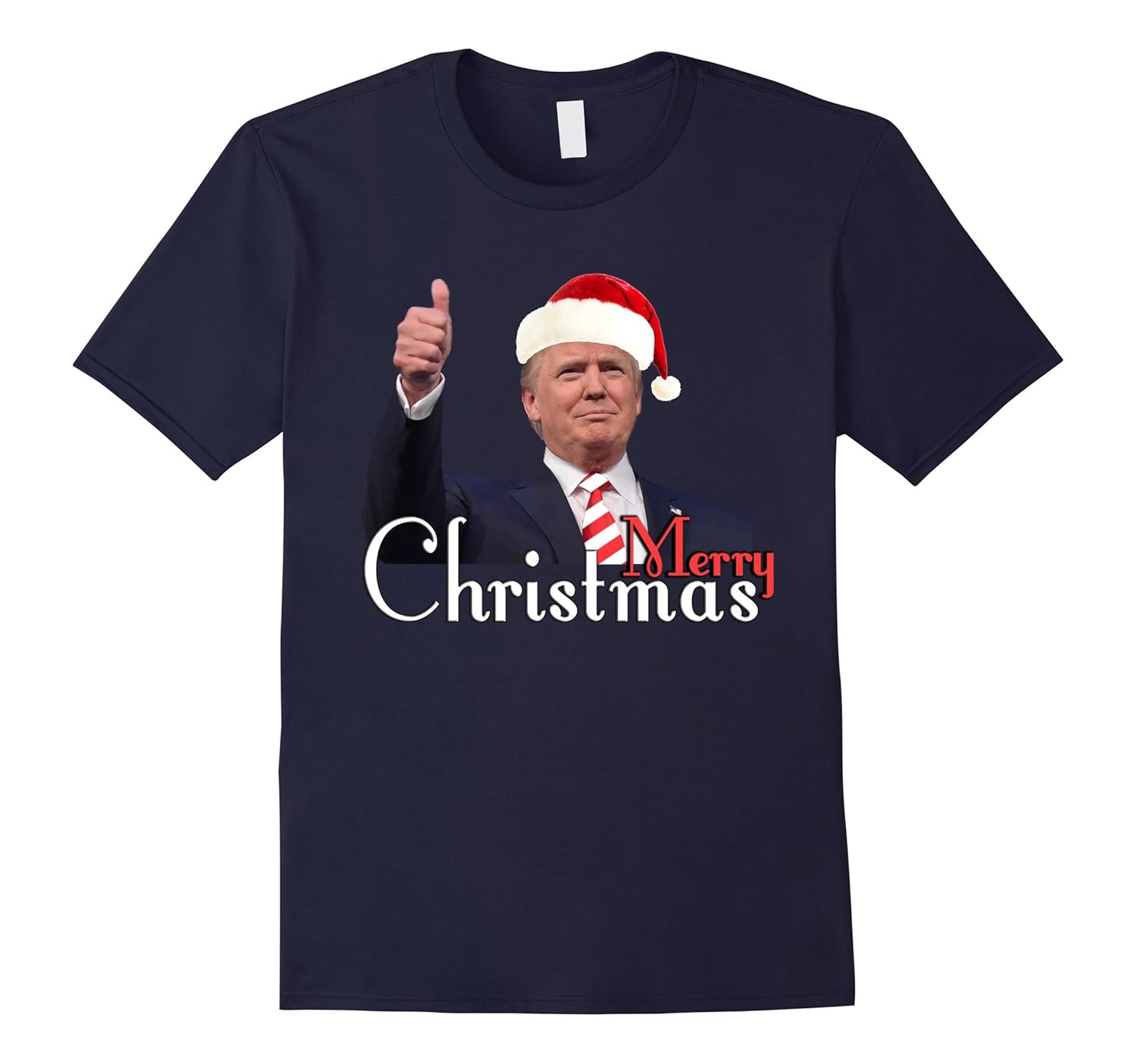 President Trump Merry Christmas t shirt-ANZ