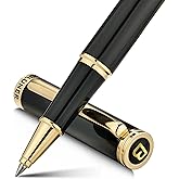 BEILUNER Luxury Rollerball Pen,24K Gold Trim,Noble and Elegant Designs,Schneider Ink Refill, Best Roller Ball Pen Gift Set for Men & Women, Professional, Executive Office, Nice Pens