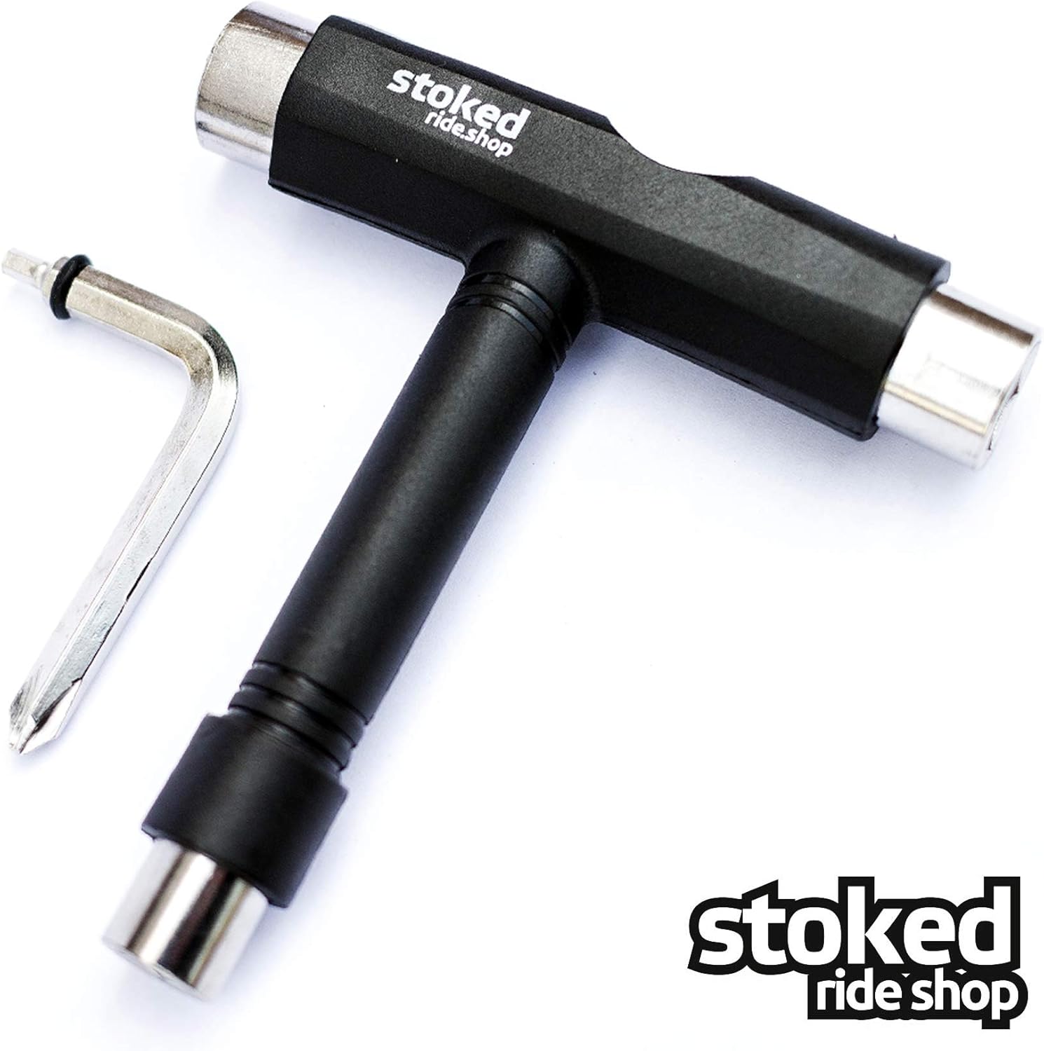 Kcallspee Skateboard Tool T Skate Tool and Allen Key with Cross