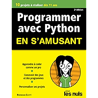 Programmer en s'amusant avec Python pour les Nuls, mégapoche, 3e éd. (French Edition) book cover