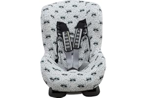 JYOKO Kids Cover Liner Universal for Car seat Compatible with Britax, Chicco, Mico (Without Head Support) (Raccoon)
