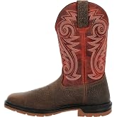 ROCKY Men's Worksmart Composite Toe Waterproof Western Boots