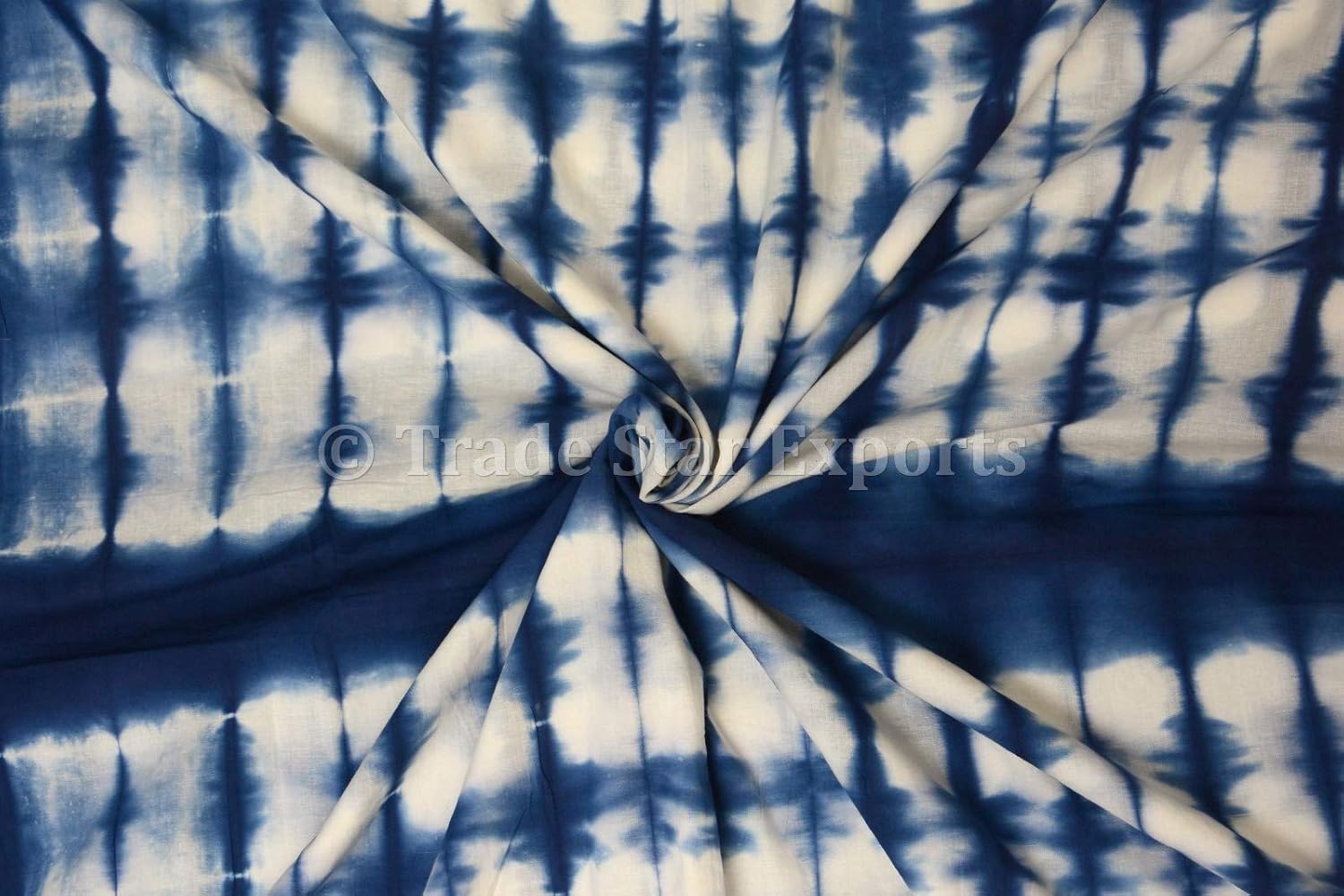5 Yard Shibori Fabric, Indian Cotton 