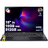 acer Swift 16 AI Laptop 16" 3k OLED Touch (100% DCI-P3) Intel 8-core Ultra 7 Series 2 256V (Up to 47 Tops) 16GB RAM 512GB SSD for Creator Designer Business Professional Win11 ICP Hub w/AI Copilot+ PC