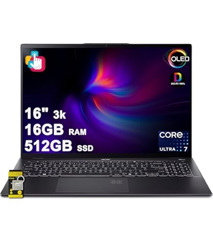 Amazon.com: acer Swift 16 AI Laptop 16