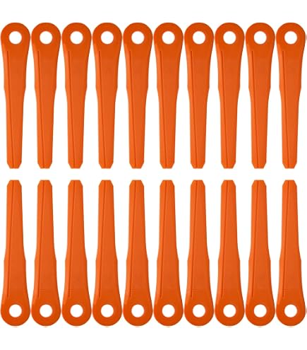 Amazon.com : Stihl OEM Parts Poly Cut 2-2 Blades (Set of 8) fits