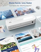 MAXDONE Laminator A4 Cold/Hot Dual Mode 50 Pouches 90s Warm Up 320mm/min view 6