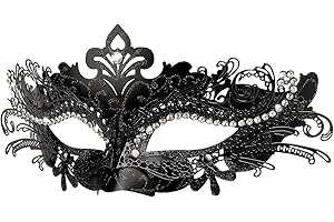 Hoshin Masquerade Mask, Mardi Gras Deecorations Venetian Masks for Womens