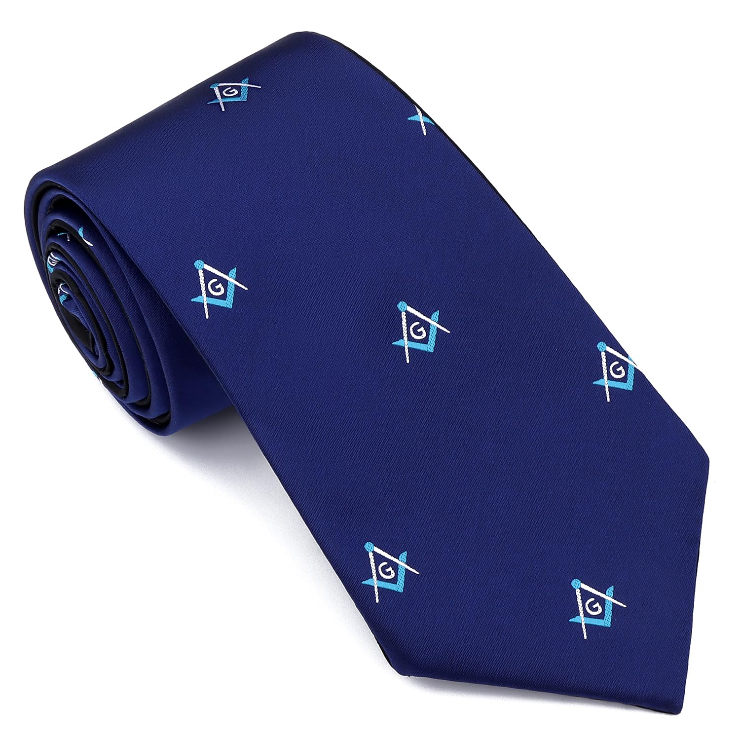 AMITER Woven Necktie for Freemason, Mens Fashion