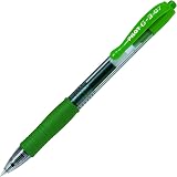 Pilot G207 Retractable Gel Rollerball 0.7 mm Tip Green