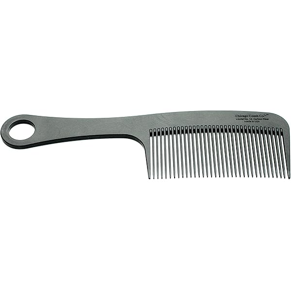 Amazon.com : Chicago Comb Model 8 Carbon Fiber, Made in USA, Anti