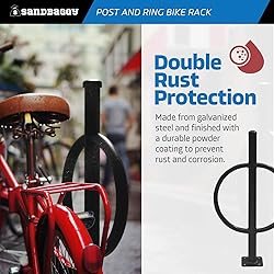 Sandbaggy Commercial Bike Racks - Galvanized Steel