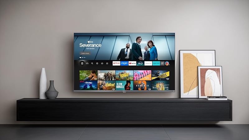 TV F Pro 32, 81 cm (32 Pouces), QLED, Smart TV, Fire OS7, Contrôle Vocal Alexa, Dolby Audio™, DTS Virtual:X, DTS-HD, Compatible avec Apple AirPlay