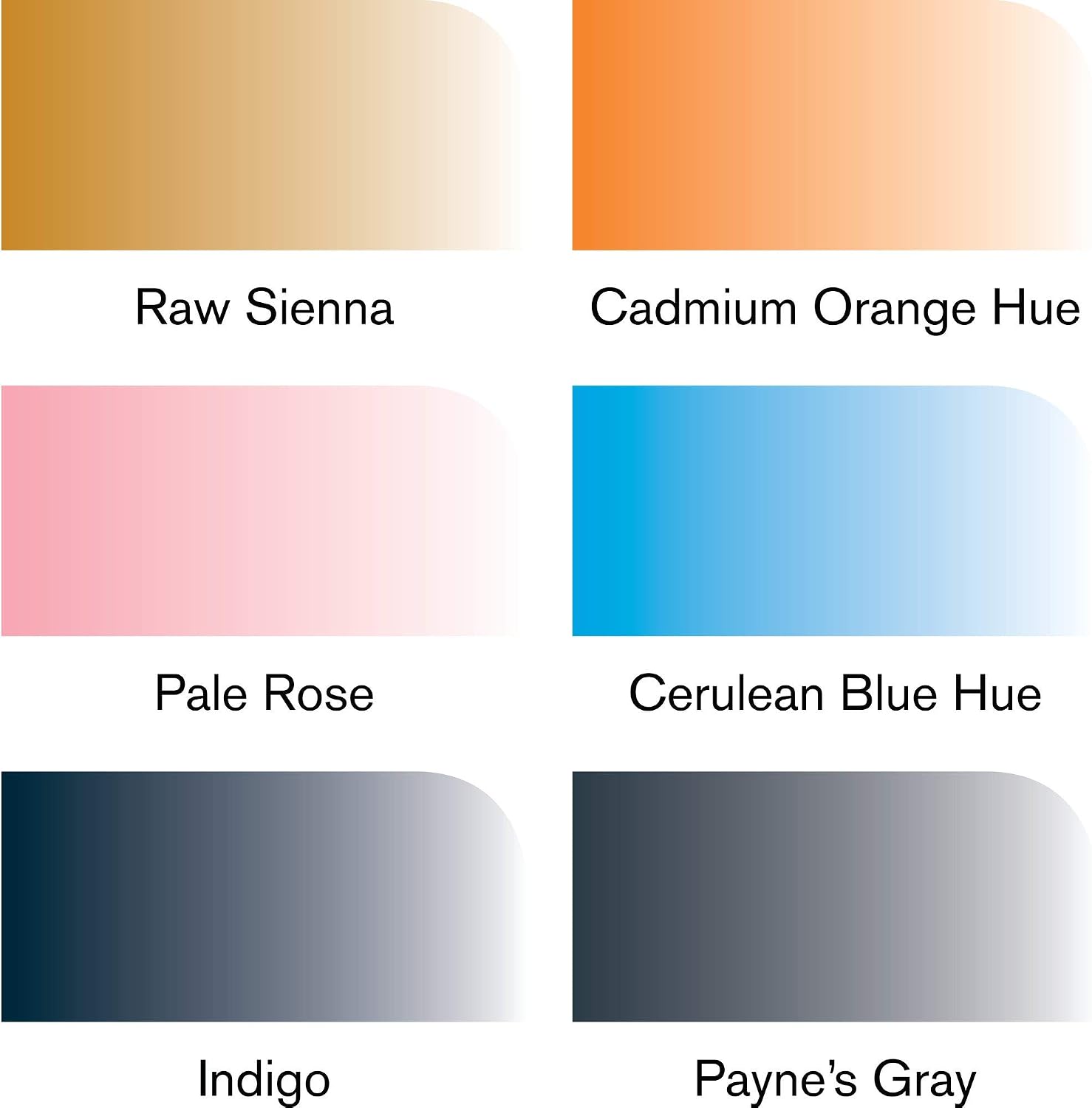 Winsor & Newton : Watercolour Marker : Set of 6 Skyscape Tones, Multicolour, 6 count (Pack of 1) - Image 5