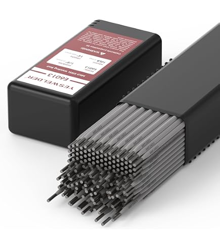 Victory Alloy E7014 1/8" Stick Welding Electrodes – 5lb Pack, Carbon Steel, 14" Length