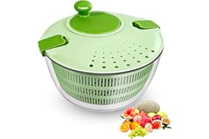 BIAHUA Salad Spinner, Large 4.5-Quart
