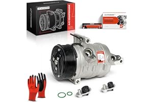 A-Premium Air Conditioner AC Compressor with Clutch Compatible with Nissan Versa 2012-2019, Versa Note 2014-2019, 1.6L