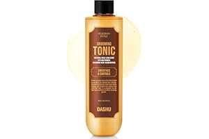 DASHU Classic Style Grooming Tonic - Korean Hair Tonic for Men w/Baobab Seed Oil, Phyto Zein & ABIL ME 45 MB - Lightweight Hair Styling - Volumizing Hair Serum - Scented Hair Scalp Oil (6.76 fl oz)