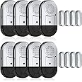 Sanjie Door Alarms When Opened,Door/Window Alarm Sensors for Kids Safety/Home Security/Pool/Garage/Dementia/Toddler/Travel Security,Easy to Install,Volume Control/Loud Alert,Long Battery Life,8 Pack