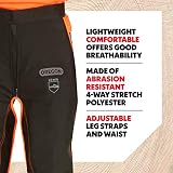 Oregon Chainsaw Chaps with Protective Apron Type A One Size Black view 6