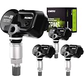CDWTPS TPMS Sensors,315Mhz Set of 4 Toyota Lexus Tire Pressure Sensor | Fit for Toyota Avalon,Camry,Corolla,Highlander,RAV4,Yairs-Lexus ES LS IS LS-Scion IQ,TC,XB,XD Replaces#4260733011 PMV-107J