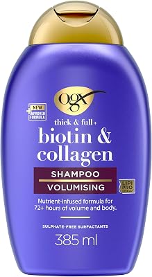 Thick & Full + Biotin & Collagen Shampoo Volumizzante Capelli, 385 ml