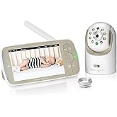 Pantalla Infant Optics DXR-8 PRO para bebé, de 720P, 5 pulgadas con calidad HD y A.N.R. (reducción activa del ruido), color b